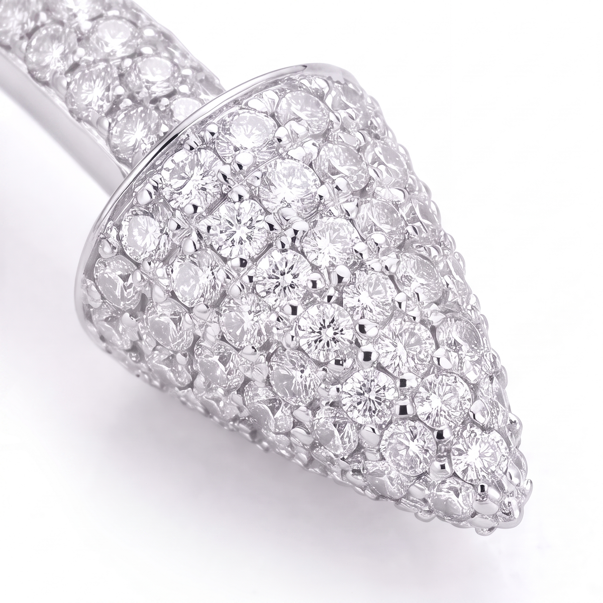 Geometric Taper Bangle Bracelet