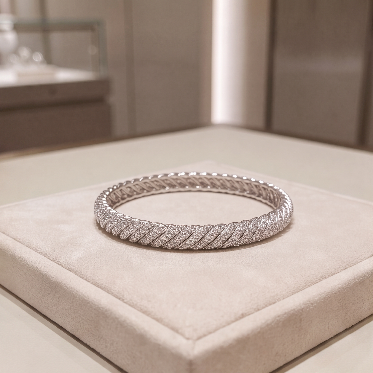 Twisted Bangle Bracelet