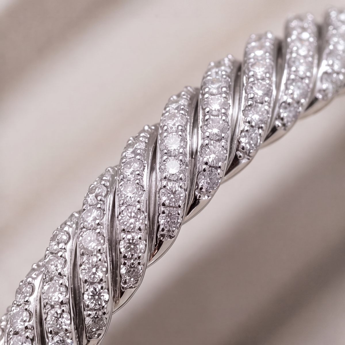 Twisted Bangle Bracelet