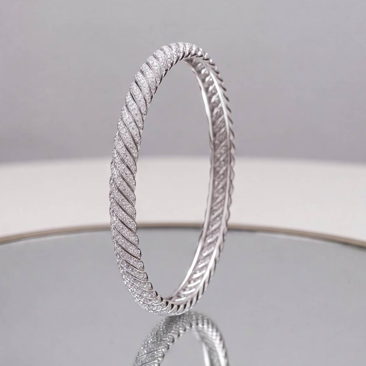 Twisted Bangle Bracelet
