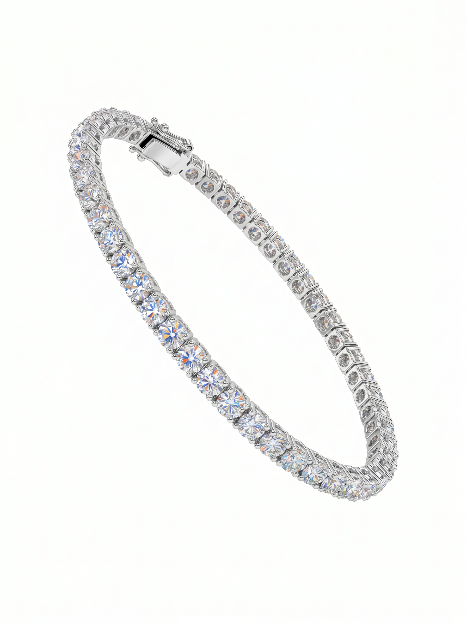 Moissanite Tennis Bracelet